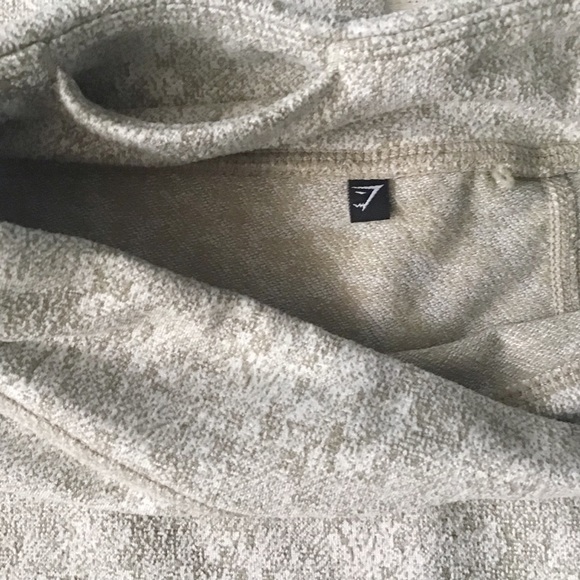 Gymshark Fleur Texture Leggings Woman’s Size Small Taupe Color Full Length - Picture 7 of 13